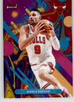 2025 Finest Base Set #35 Nikola Vucevic