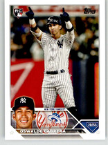 2023 Topps Base Set Series 2 #487 Oswaldo Cabrera