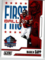 2023 Score First Ballot #3 Warren Sapp