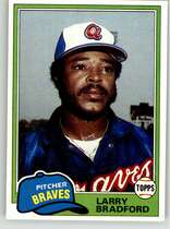 1981 Topps Base Set #542 Larry Bradford