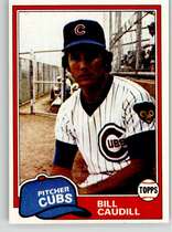 1981 Topps Base Set #574 Bill Caudill