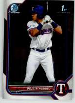2022 Bowman Chrome Prospects #BCP-119 Dustin Harris
