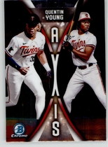2025 Bowman Chrome Draft Axis #A-7 Quentin Young