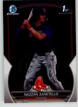 2023 Bowman Chrome Draft #BDC-3 Nazzan Zanetello