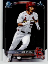 2025 Bowman Chrome Draft #BDC-57 Matthew Miura