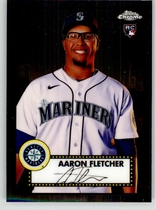 2021 Topps Chrome Platinum Anniversary #112 Aaron Fletcher