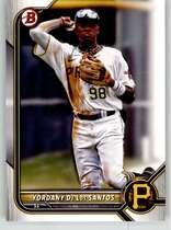 2022 Bowman Draft #BD-1 Yordany De Los Santos