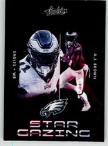 2023 Panini Absolute Star Gazing #SG-14 A.J. Brown