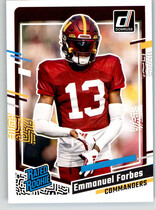 2023 Donruss Base Set #399 Emmanuel Forbes