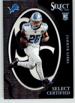 2023 Panini Select Select Certified Rookies #16 Jahmyr Gibbs