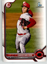 2022 Bowman Prospects #BP-130 Christian Roa