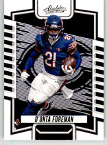 2023 Panini Absolute (Retail) #62 Donta Foreman