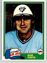1981 Topps Base Set #221 Bob Davis