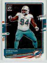 2020 Donruss Optic #62 Christian Wilkins