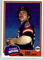 1981 Topps Base Set #276 Dan Spillner