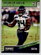 2018 Playoff Base Set #300 Rasheem Green
