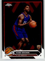 2023 Topps Chrome #18 Kobe Brown