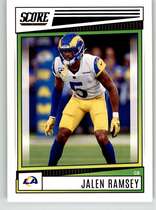 2022 Score Base Set #159 Jalen Ramsey