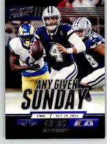 2024 Panini Prestige Any Given Sunday #8 Dak Prescott