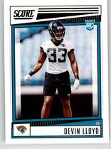 2022 Score Base Set #350 Devin Lloyd