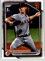 2024 Bowman Prospects #BP-96 Carson Whisenhunt