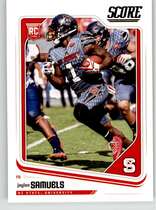 2018 Score Base Set #437 Jaylen Samuels