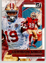 2022 Donruss Gridiron Kings #GK1 Deebo Samuel