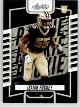2023 Panini Absolute (Retail) #166 Isaiah Foskey