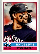 2025 Topps Heritage #138 Royce Lewis