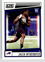 2022 Score Base Set #370 Jalen Wydermyer