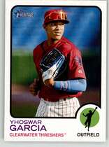 2022 Topps Heritage Minor League #27 Yhoswar Garcia