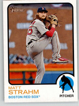 2022 Topps Heritage High Number #674 Matt Strahm