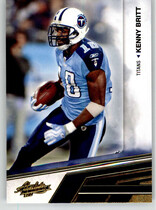 2010 Panini Absolute Retail #96 Kenny Britt
