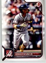 2022 Bowman Base Set #70 Ronald Acuna Jr.