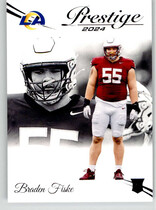 2024 Panini Prestige #326 Braden Fiske