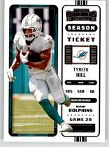2022 Panini Contenders #80 Tyreek Hill