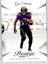 2024 Panini Prestige #165 Gus Edwards