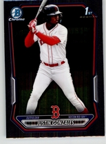 2026 Bowman Chrome Prospects #BCP-141 Justin Gonzales