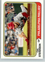 2023 Topps Heritage High Number #508 Cal Stevenson