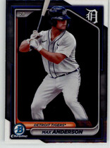 2024 Bowman Chrome Prospects #BCP-128 Max Anderson