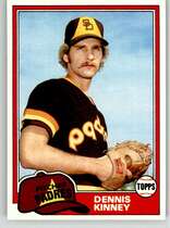 1981 Topps Base Set #599 Dennis Kinney