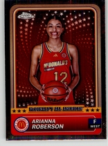 2024 Topps Chrome McDonalds All-American #72 Arianna Roberson