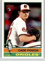 2025 Topps Heritage #219 Cade Povich
