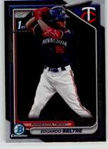 2024 Bowman Chrome Prospects #BCP-170 Eduardo Beltre
