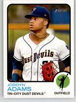 2022 Topps Heritage Minor League #87 Jordyn Adams