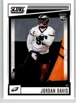2022 Score Base Set #357 Jordan Davis
