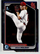2024 Bowman Chrome Draft #BDC-137 Brian Holiday