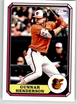 2025 Topps Archives 1987 Topps Boardwalk and Baseball #87BB-1 Gunnar Henderson