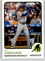 2022 Topps Heritage High Number #501 Cj Abrams
