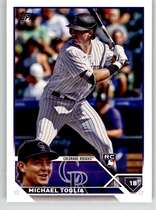 2023 Topps Base Set Series 2 #616 Michael Toglia